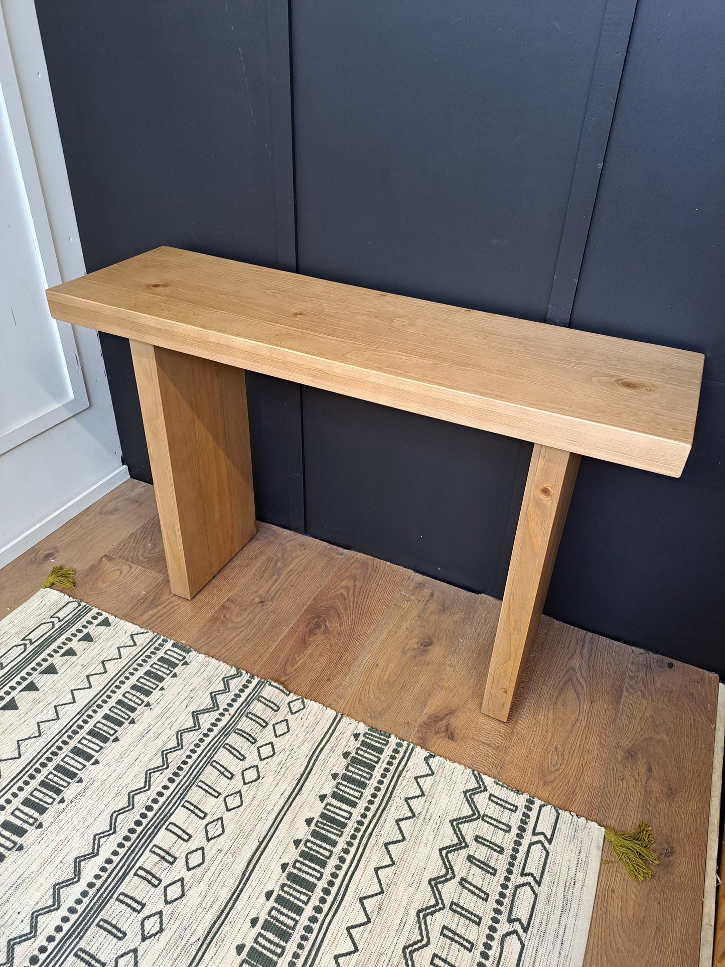 Solid Pine Console Table
