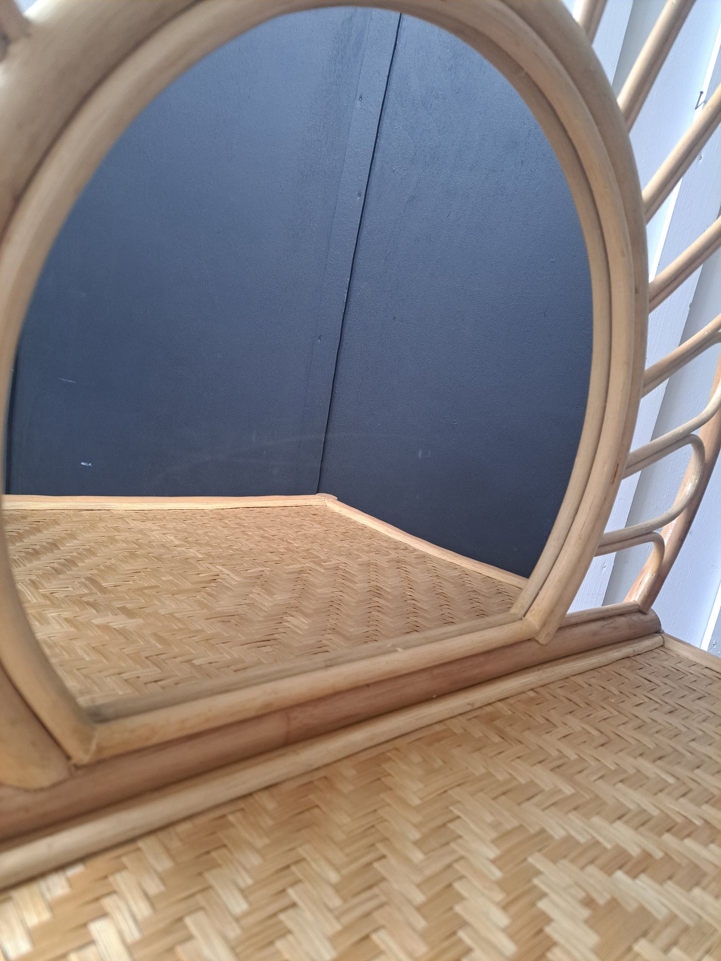 Rattan Child's Dressing Table with mirror | La Redoute Albin
