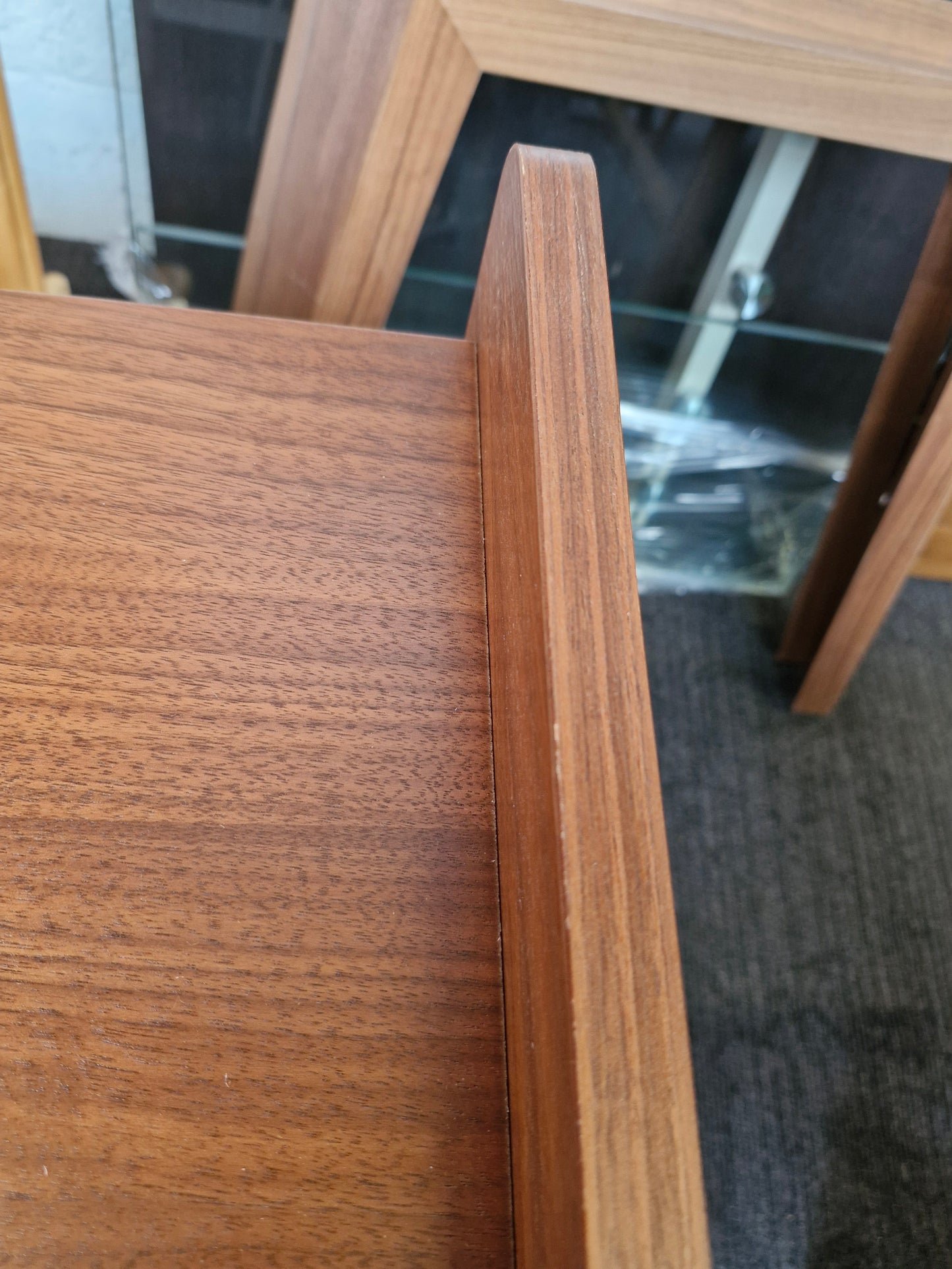 Vintage style walnut desk / La Redoute Ronda