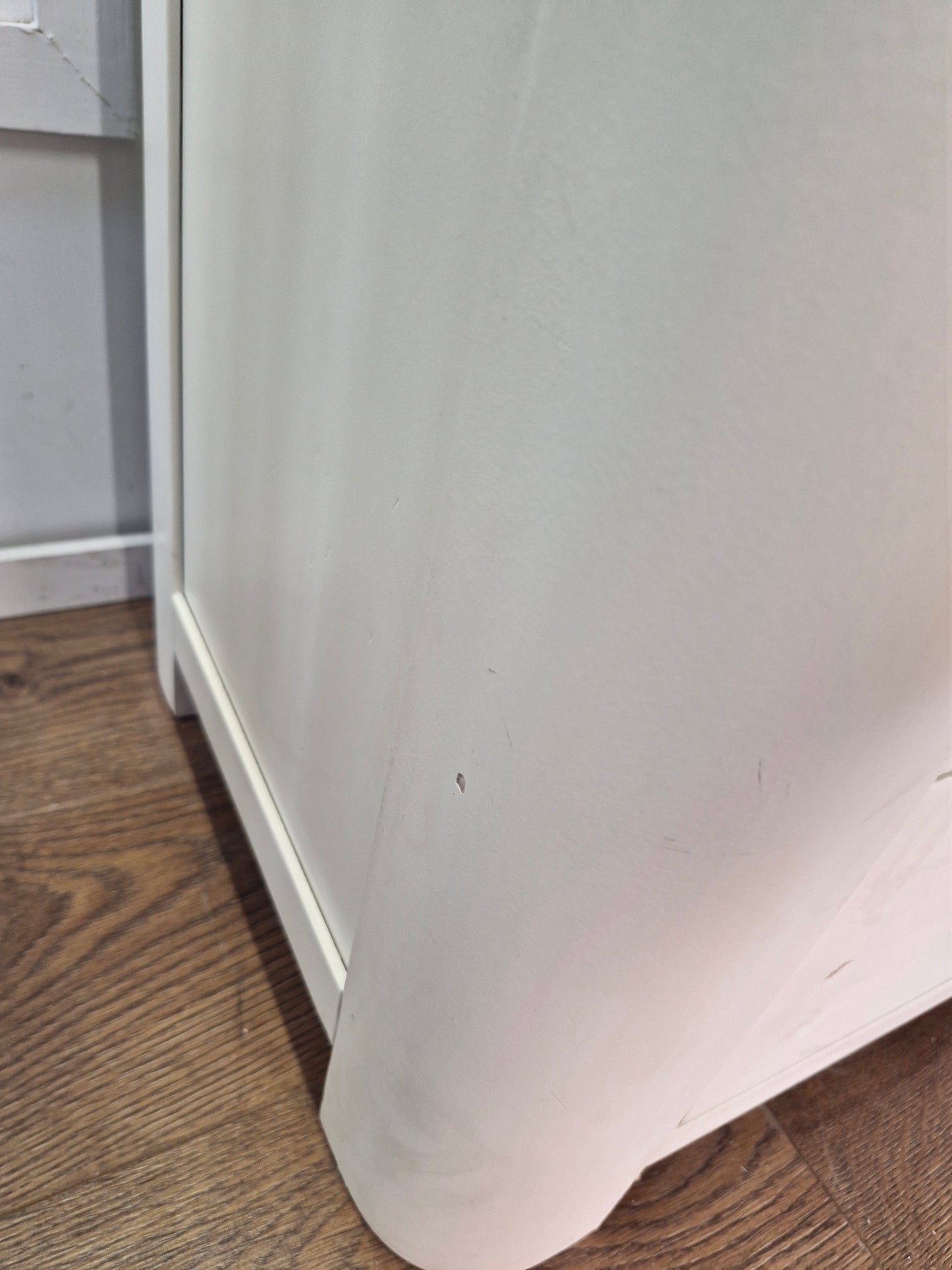 Off White and Oak Chest of Drawers / Oak Furnitureland Hove