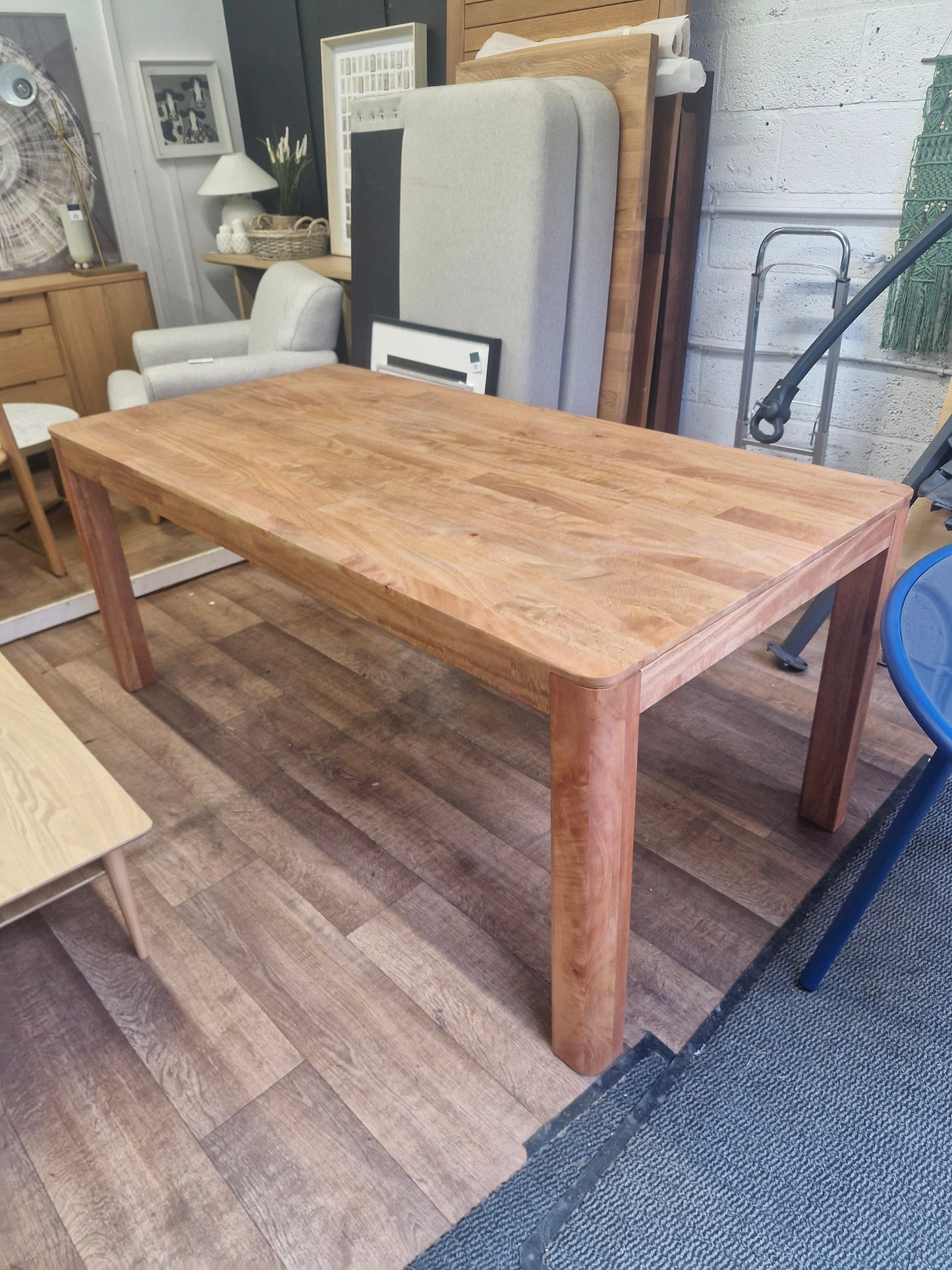 Solid Mango Wood Dining Table