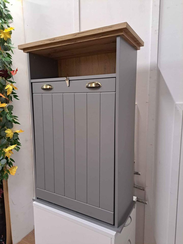 Wall Fixed Cupboard with Drop Leaf Desk/ Dining Table