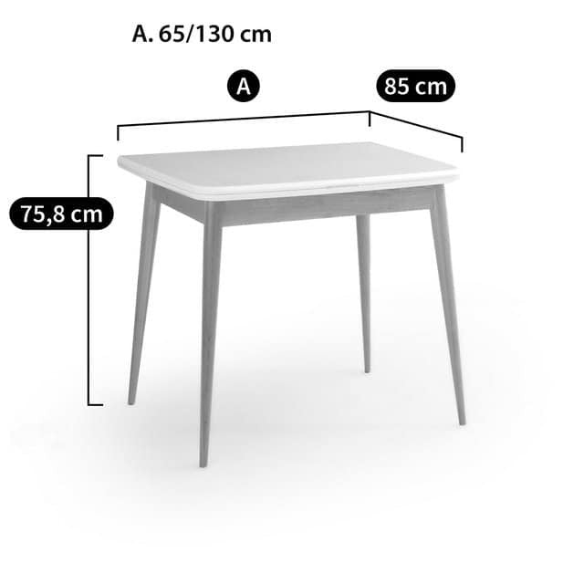 Dining Table Desk Folding Console Table Oak