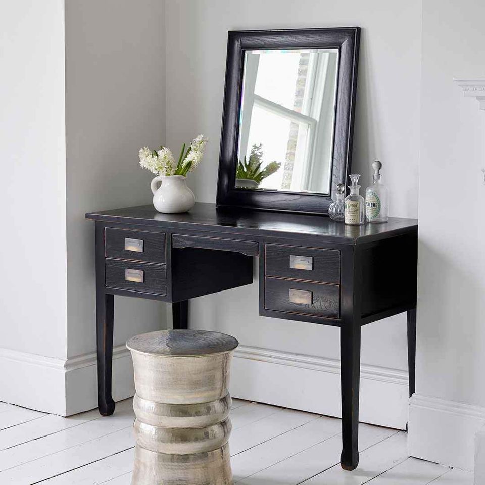 Black Desk dressing table Lombok Canton