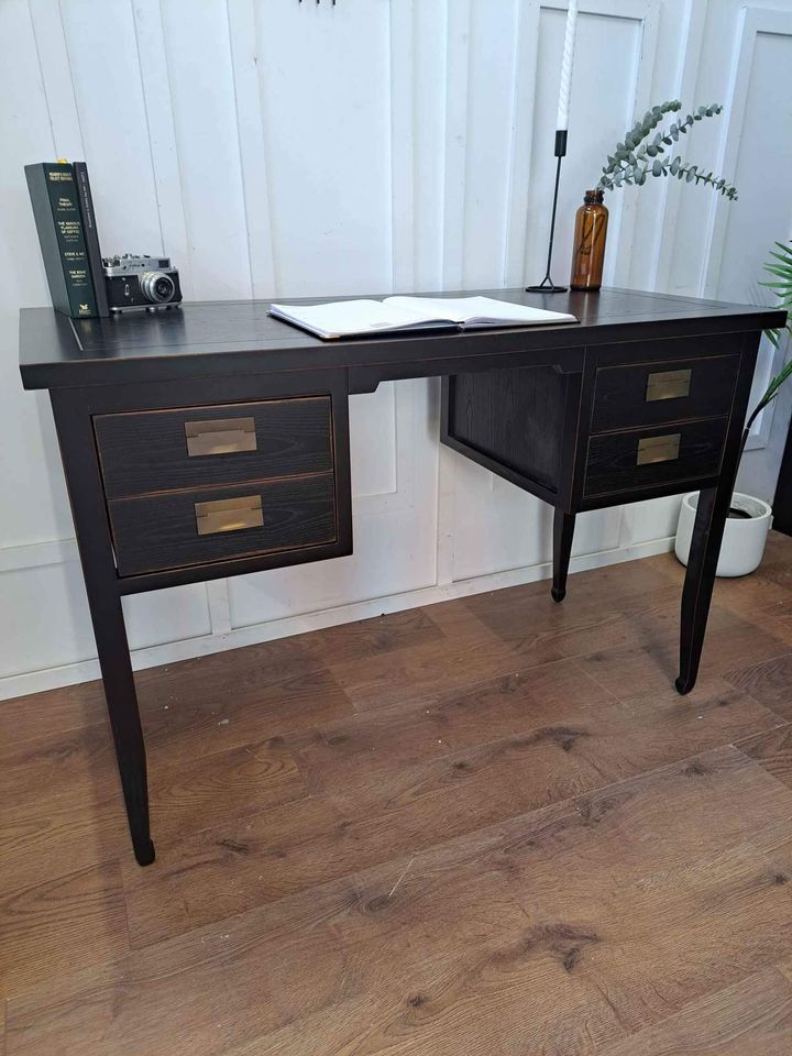 Black Desk dressing table Lombok Canton