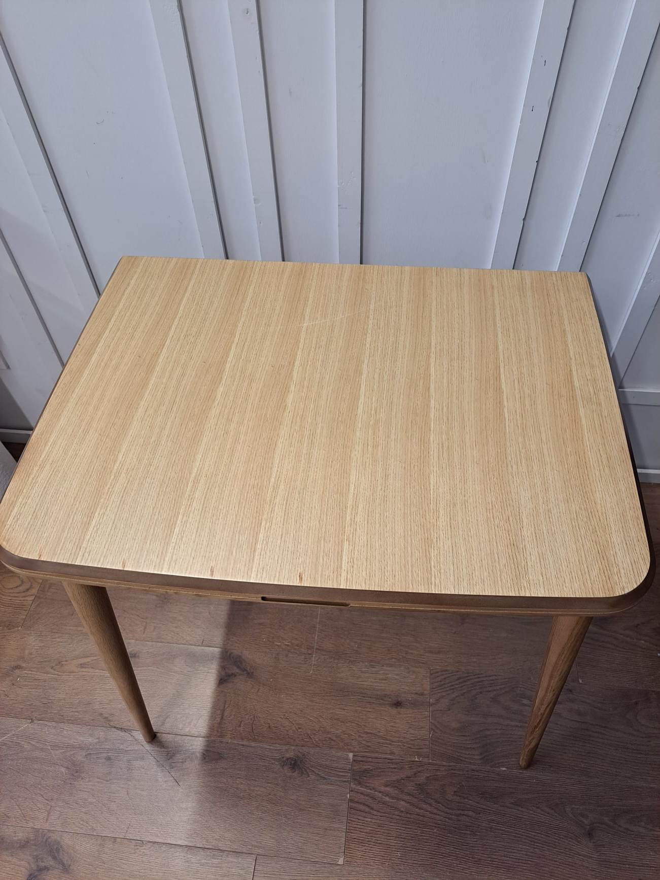Dining Table Desk Folding Console Table Oak