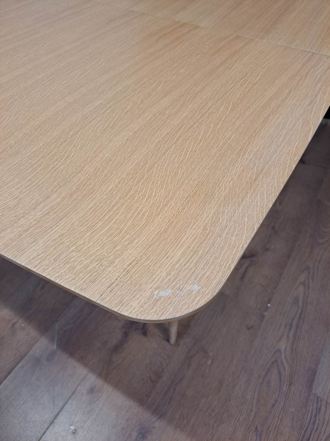 Dining Table Desk Folding Console Table Oak