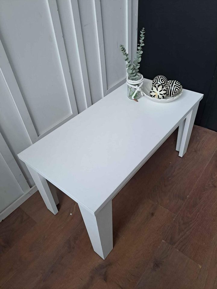 White Wood Effect Coffee Table