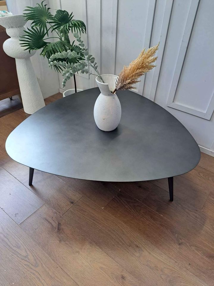 Black Gun Metal Coffee Table ¦ Théoline Ex Display