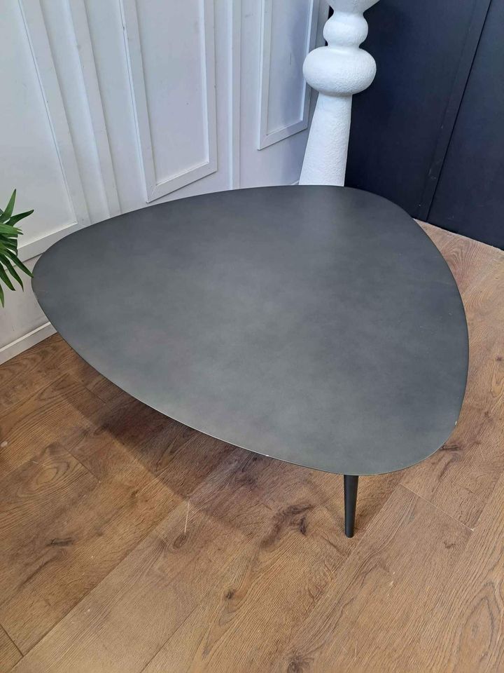 Black Gun Metal Coffee Table ¦ Théoline Ex Display