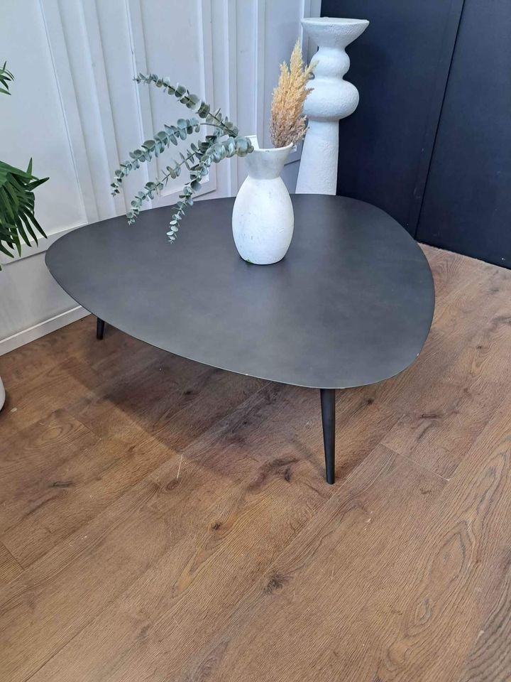 Black Gun Metal Coffee Table ¦ Théoline Ex Display