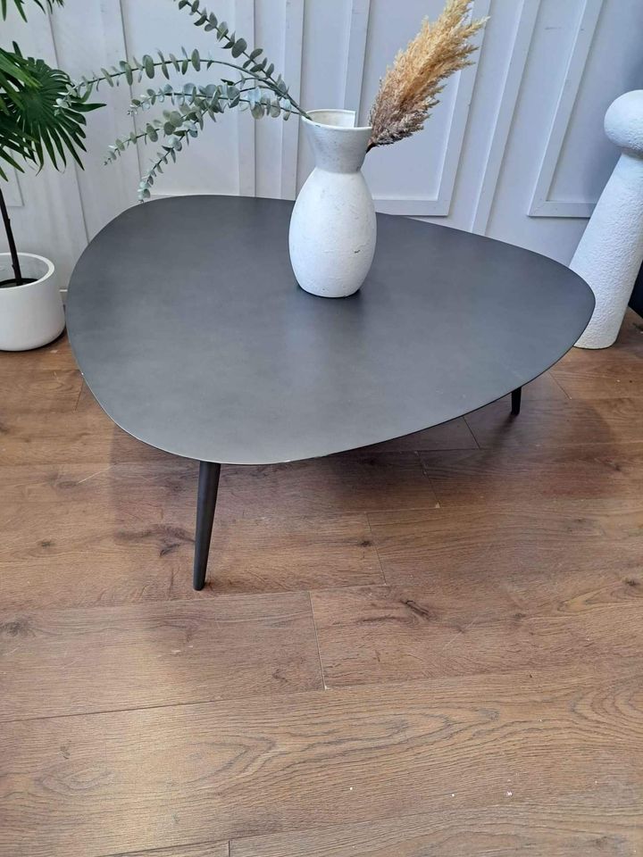 Black Gun Metal Coffee Table ¦ Théoline Ex Display