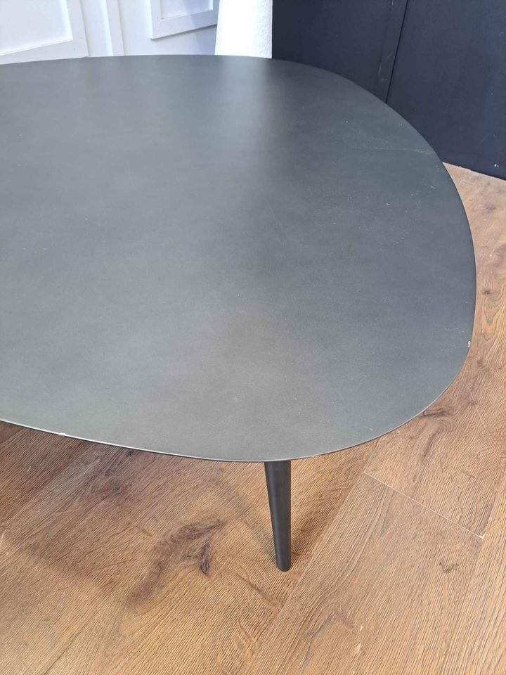 Black Gun Metal Coffee Table ¦ Théoline Ex Display