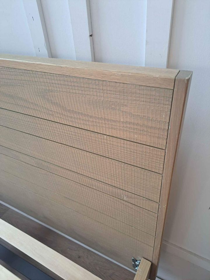 Oak Super King Bed ¦ Industrial Style John Lewis Swan
