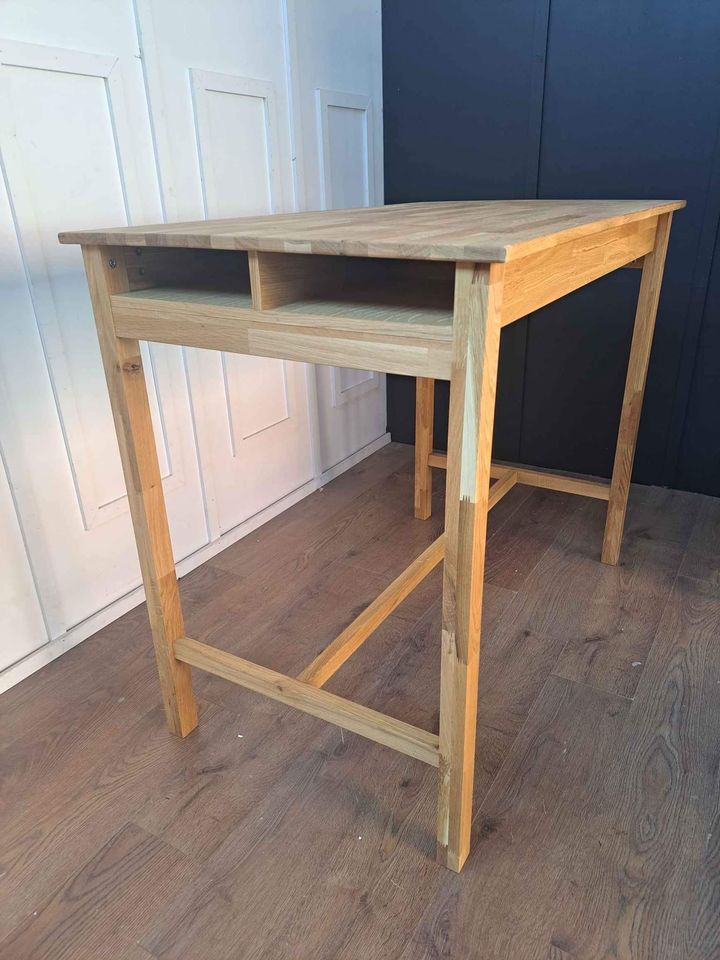 Oak High Bar Table ¦ Kitchen Breakfast Island