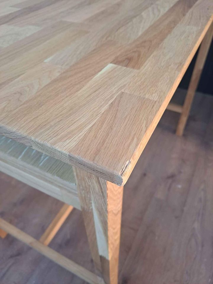 Oak High Bar Table ¦ Kitchen Breakfast Island