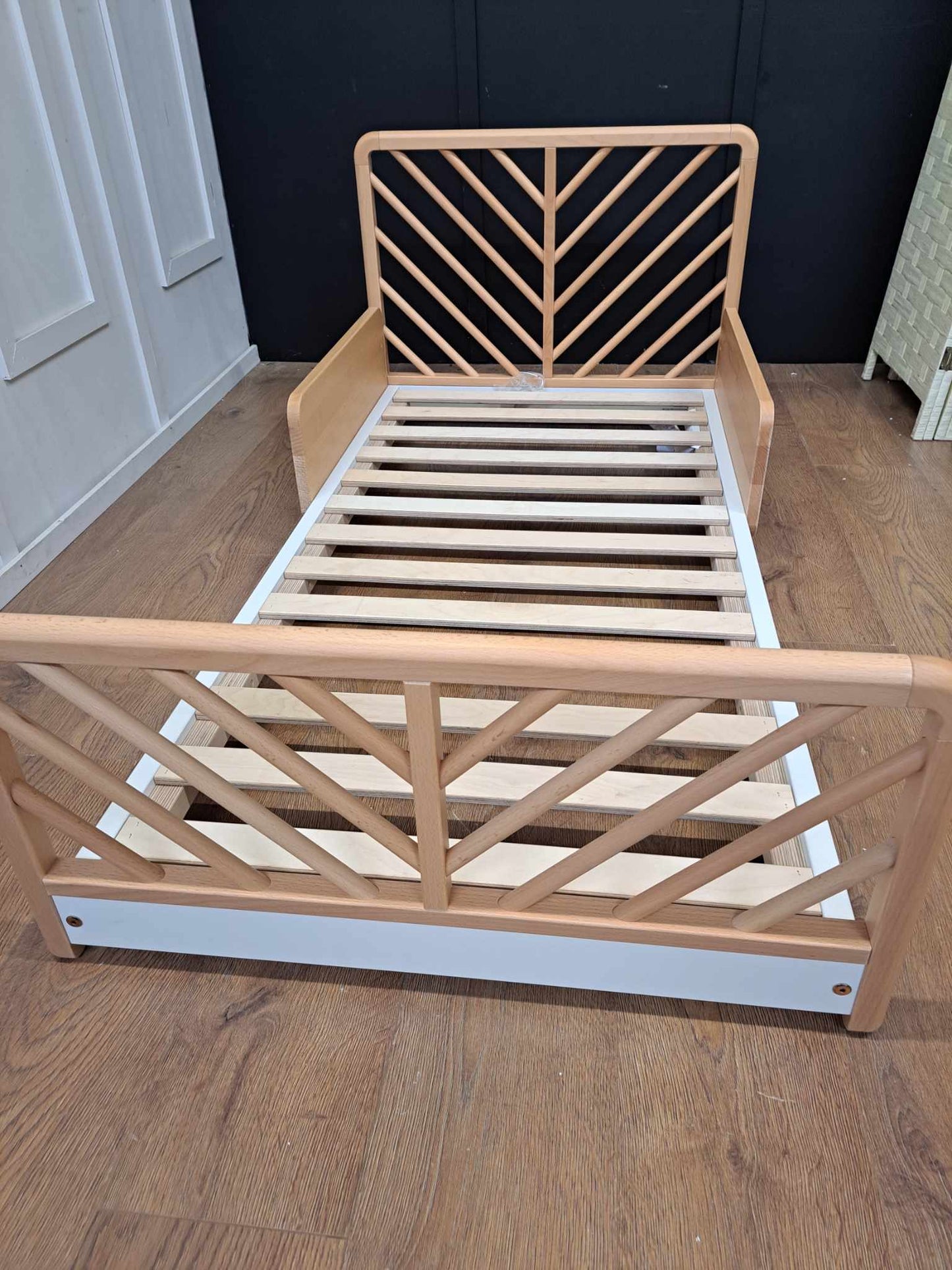 Low Toddler Bed / Montessori Solid Wood Child Kids Bed