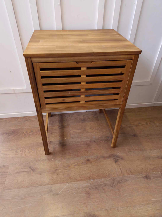 Acacia Wood Bathroom Vanity Unit / La Redoute Haumea RRP £145