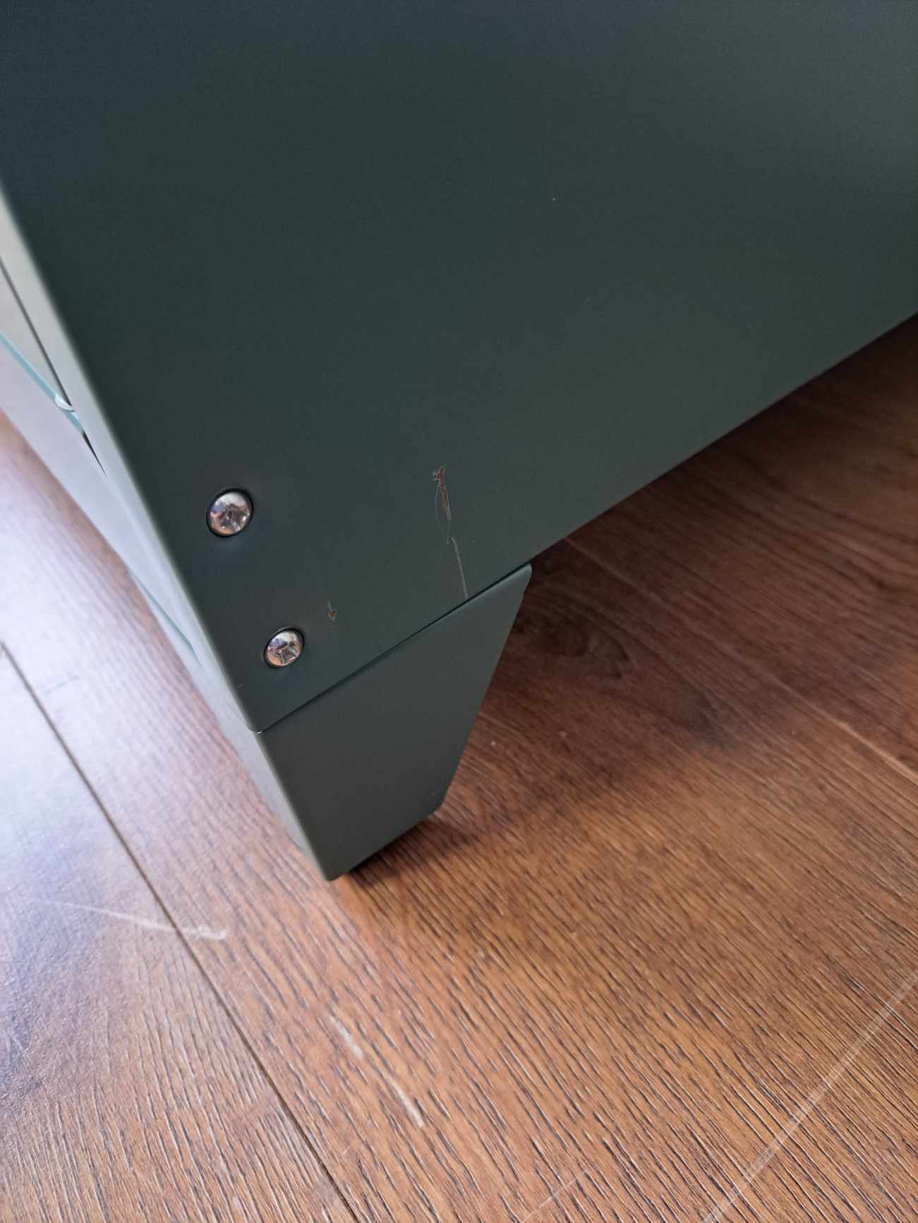 Green 2-Door Metal Wardrobe / La Redoute HIba RRP £425