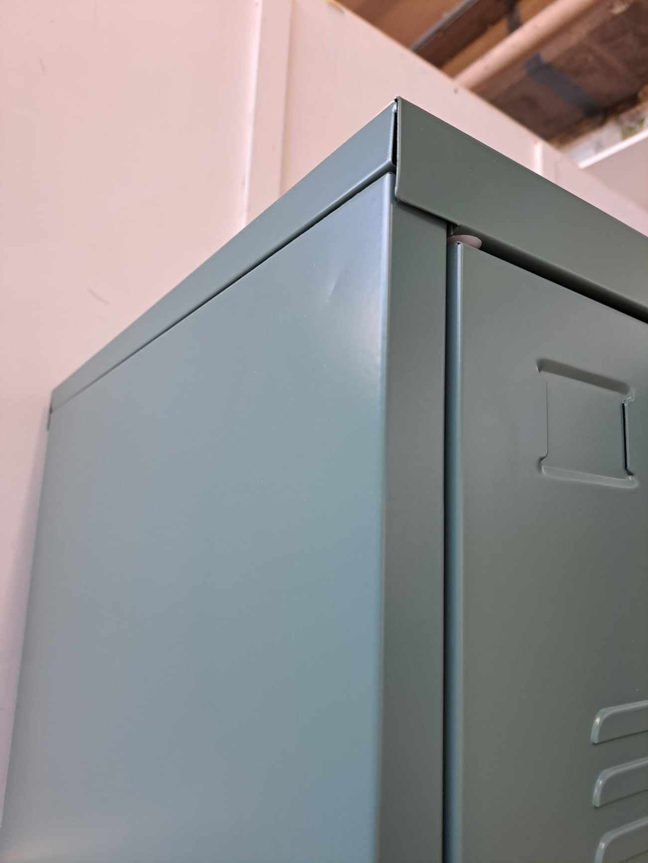 Green 2-Door Metal Wardrobe / La Redoute HIba RRP £425