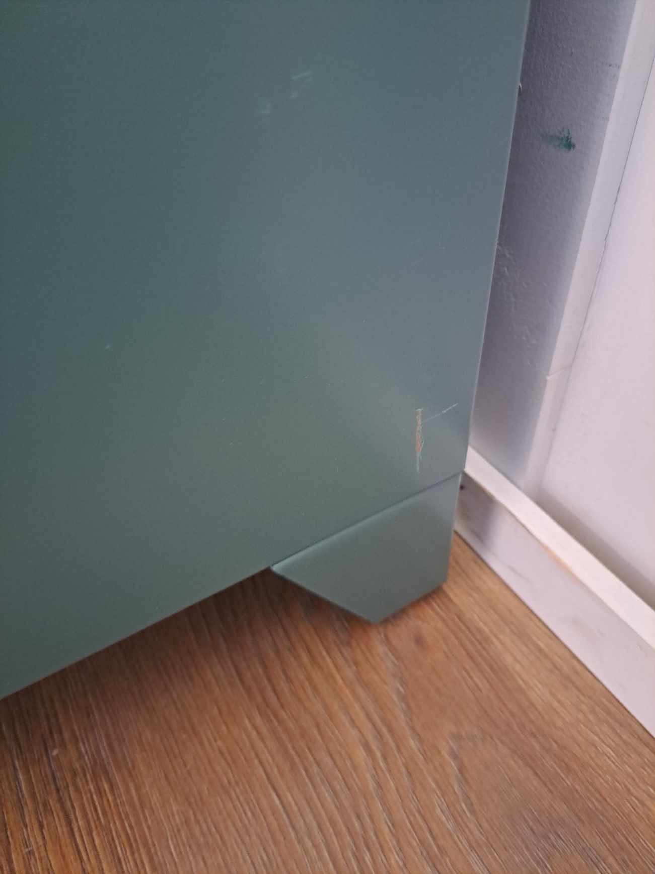 Green 2-Door Metal Wardrobe / La Redoute HIba RRP £425