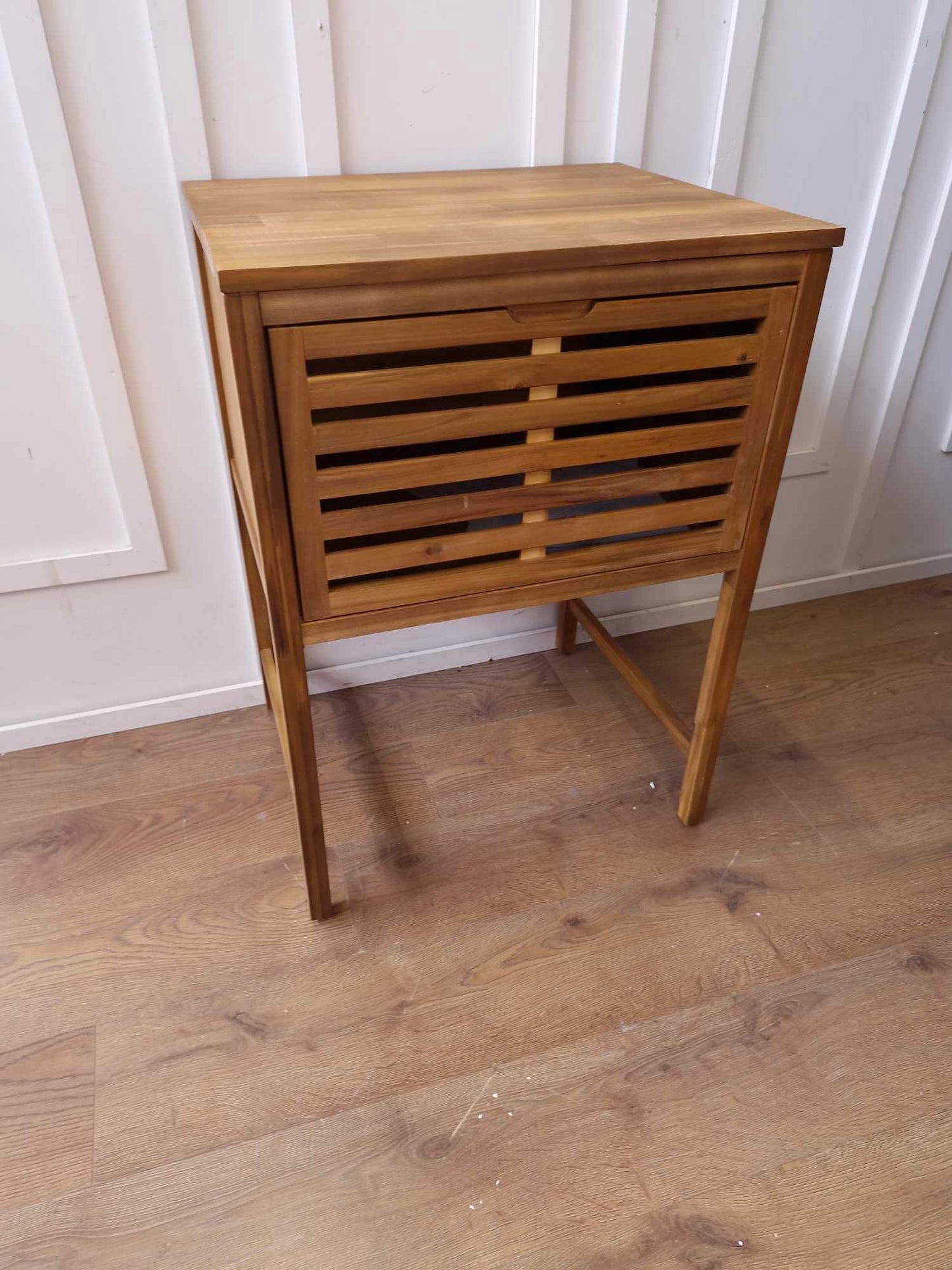 Acacia Wood Bathroom Vanity Unit / La Redoute Haumea RRP £145