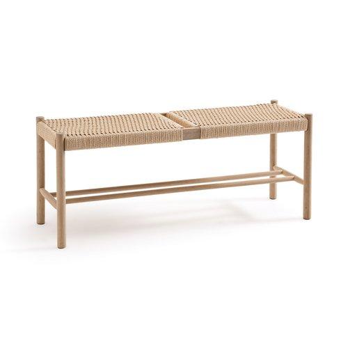 Wood and Rope Braiding Bench / La Redoute Taga RRP £240
