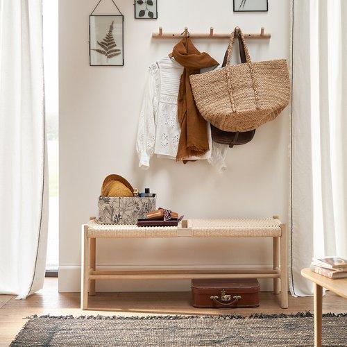 Wood and Rope Braiding Bench / La Redoute Taga RRP £240