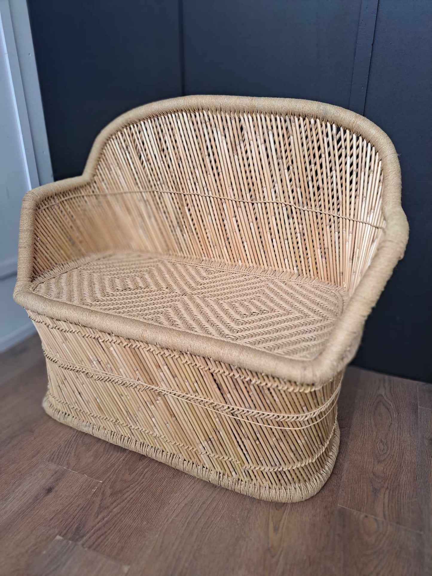 Bamboo Small Sofa