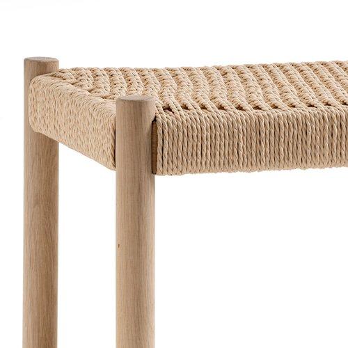 Wood and Rope Braiding Bench / La Redoute Taga RRP £240