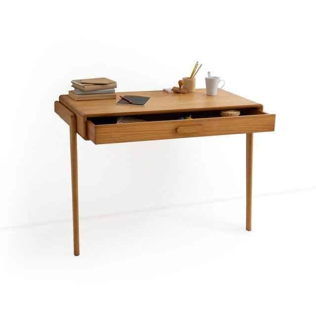 Vintage Style Desk / Solid wood wall mount with one drawer