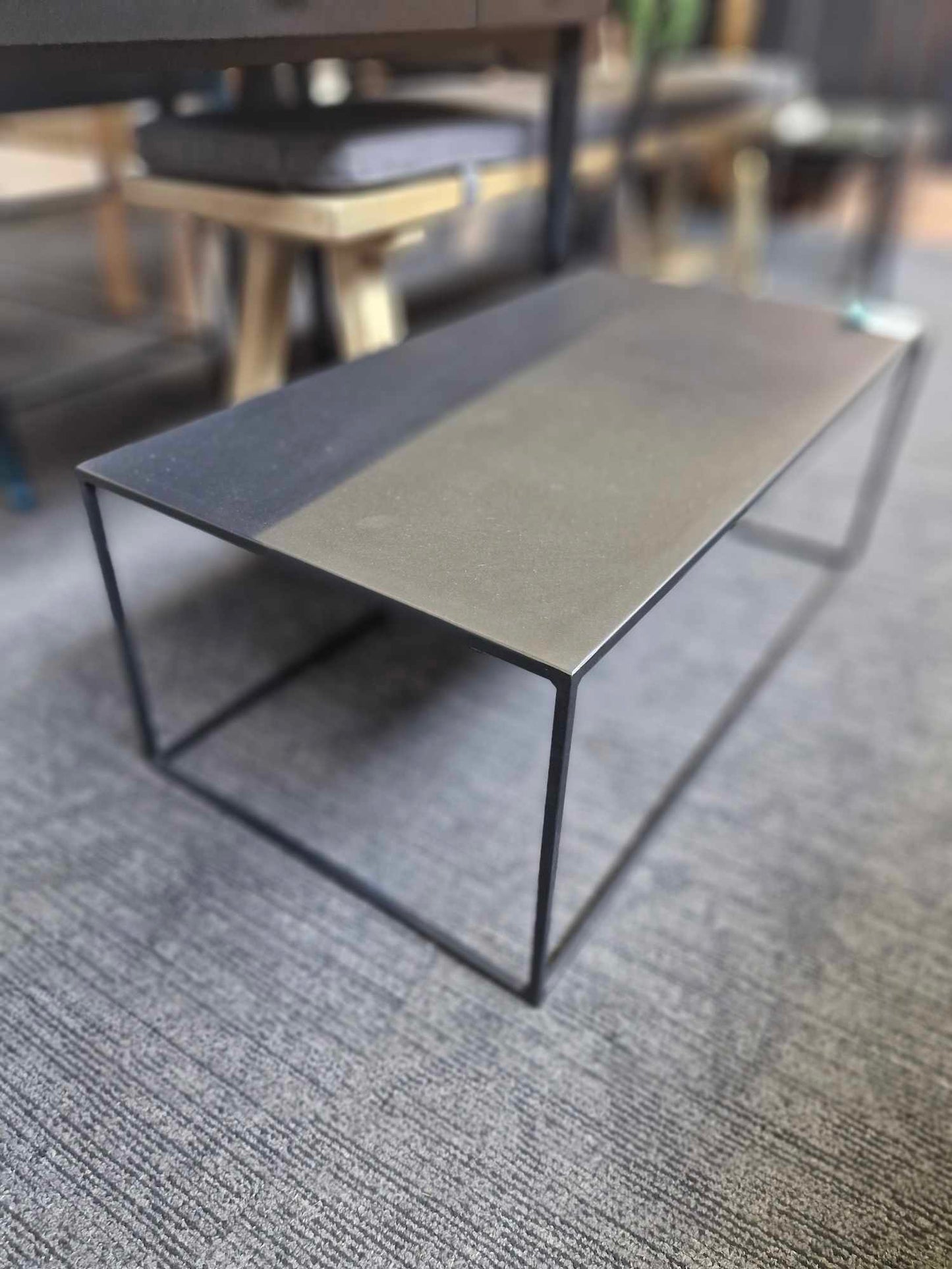 Black Metal Coffee Table / La Redoute Hiba