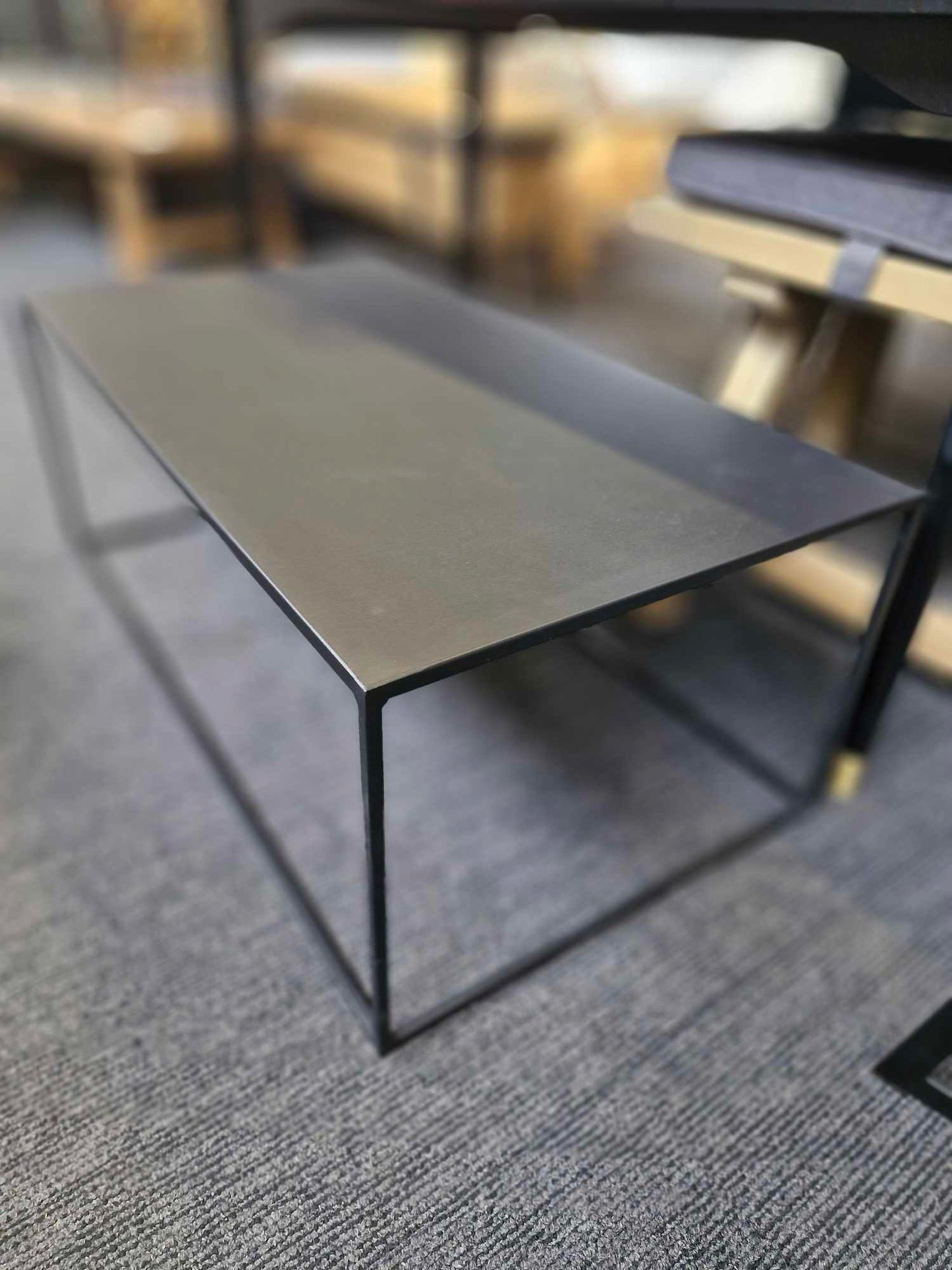Black Metal Coffee Table / La Redoute Hiba