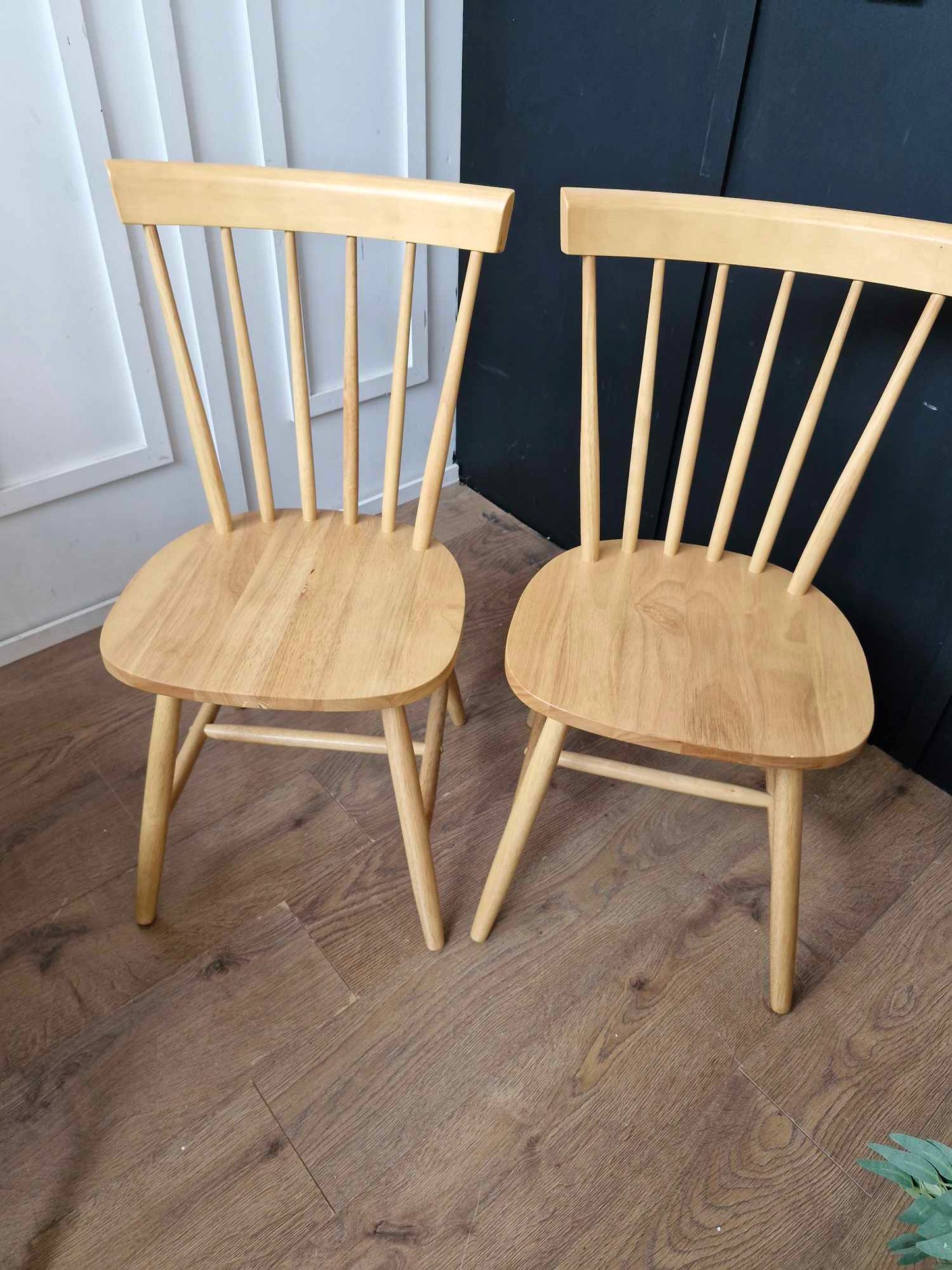 Set of stock- dining table, 2 x chairs, 2 x bedside tables