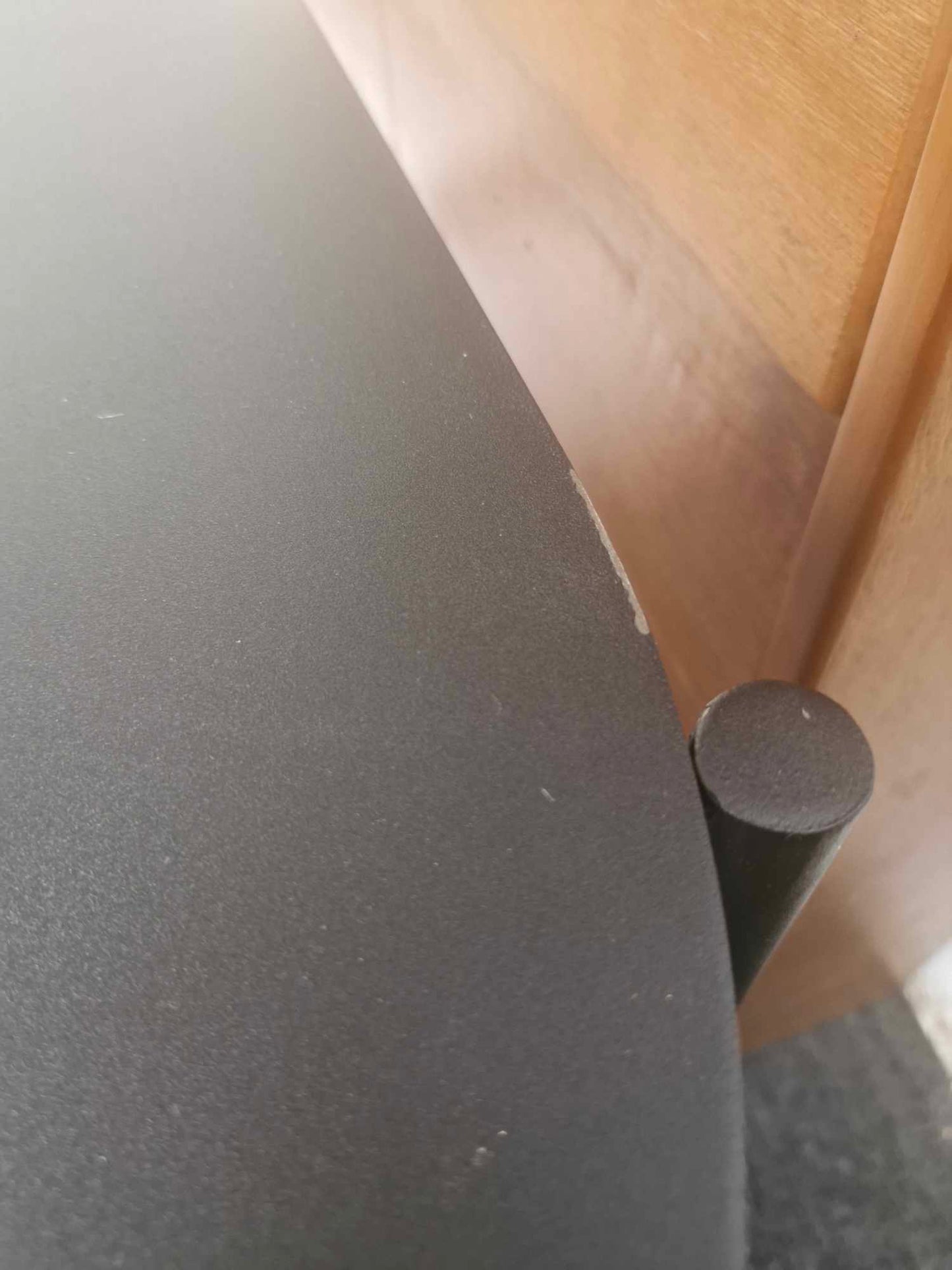 Metal Console Table Desk with storage / La Redoute Oblone