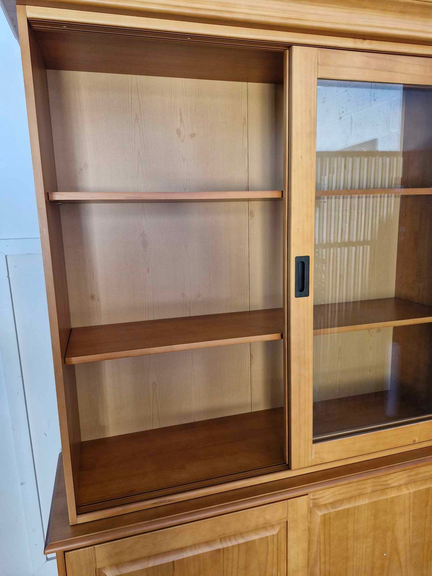 Solid Pine Dresser Display Cabinet Sideboard / La Redoute RRP £1099
