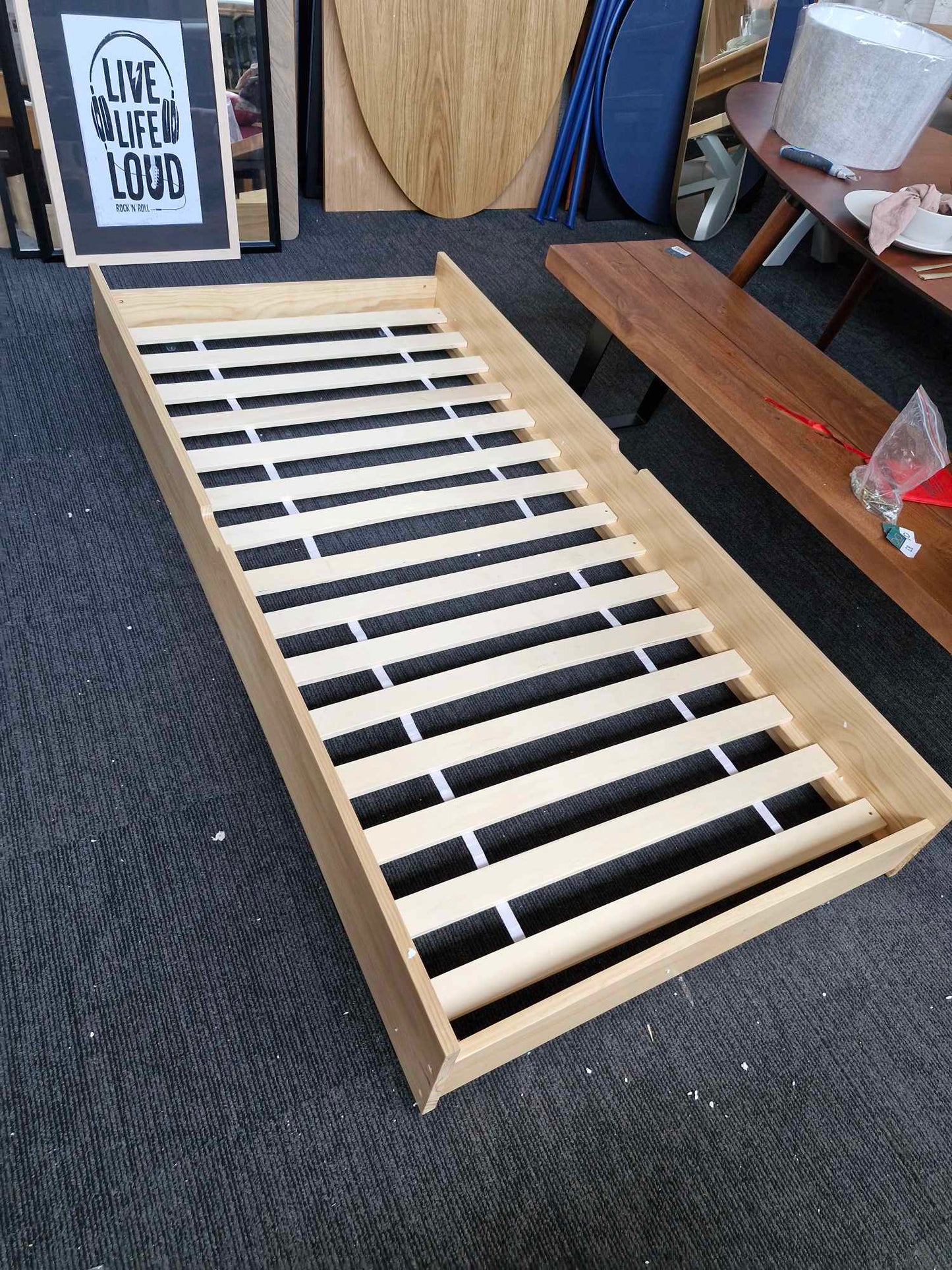 Bed Drawer for Cabin Bed / Single Drawer pull-out bed on castors / La Redoute Spidou