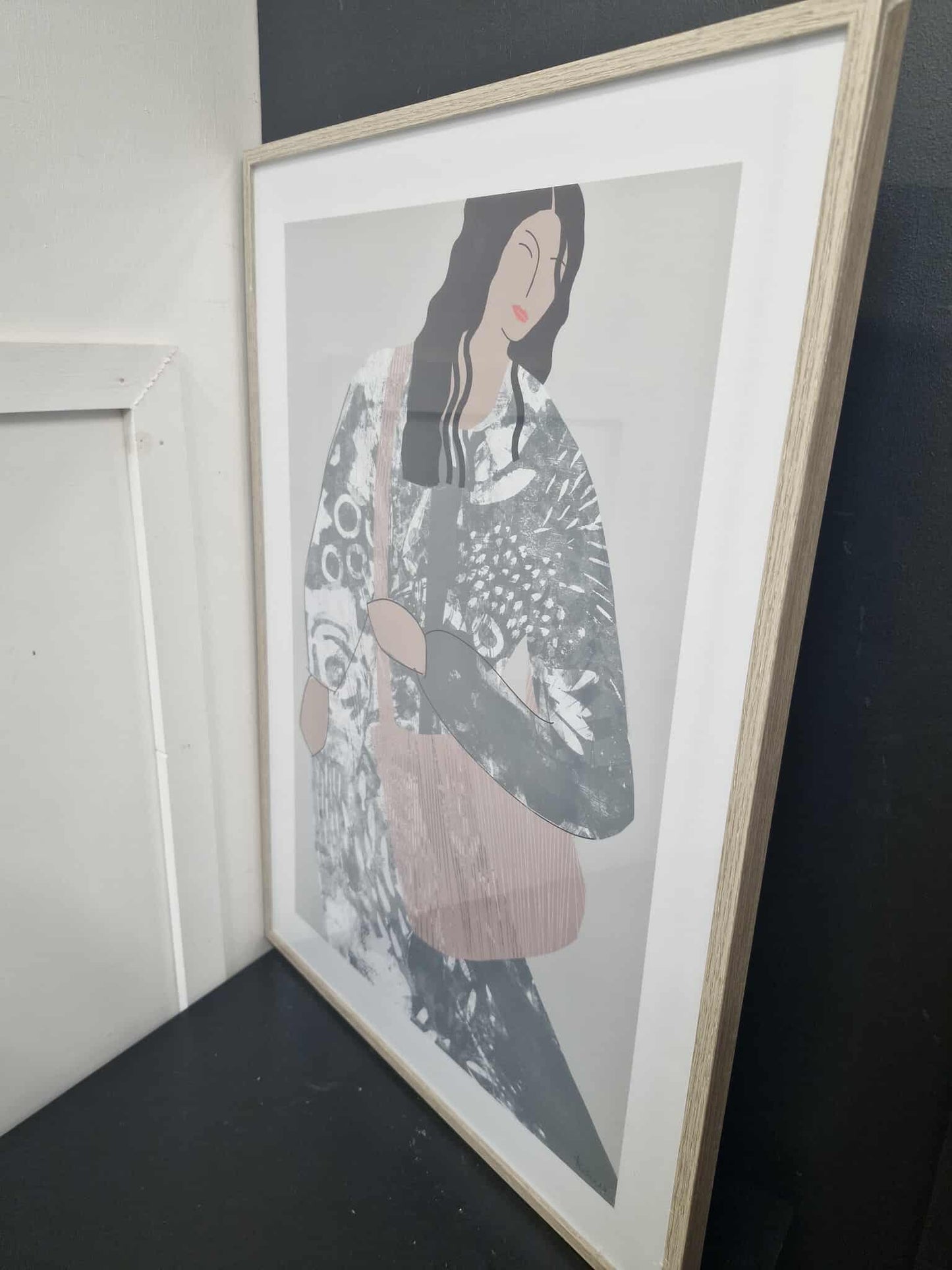 Pastel Woman Fashion Wall Art