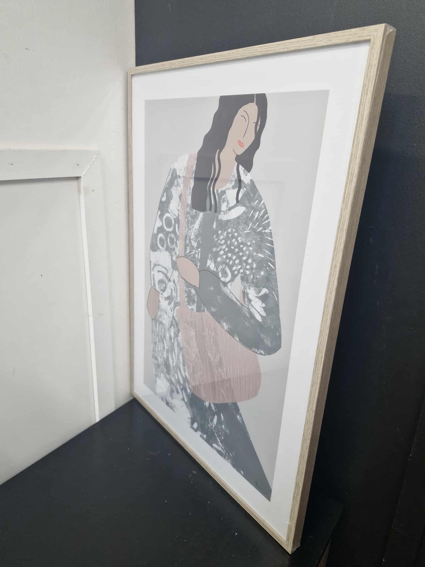 Pastel Woman Fashion Wall Art