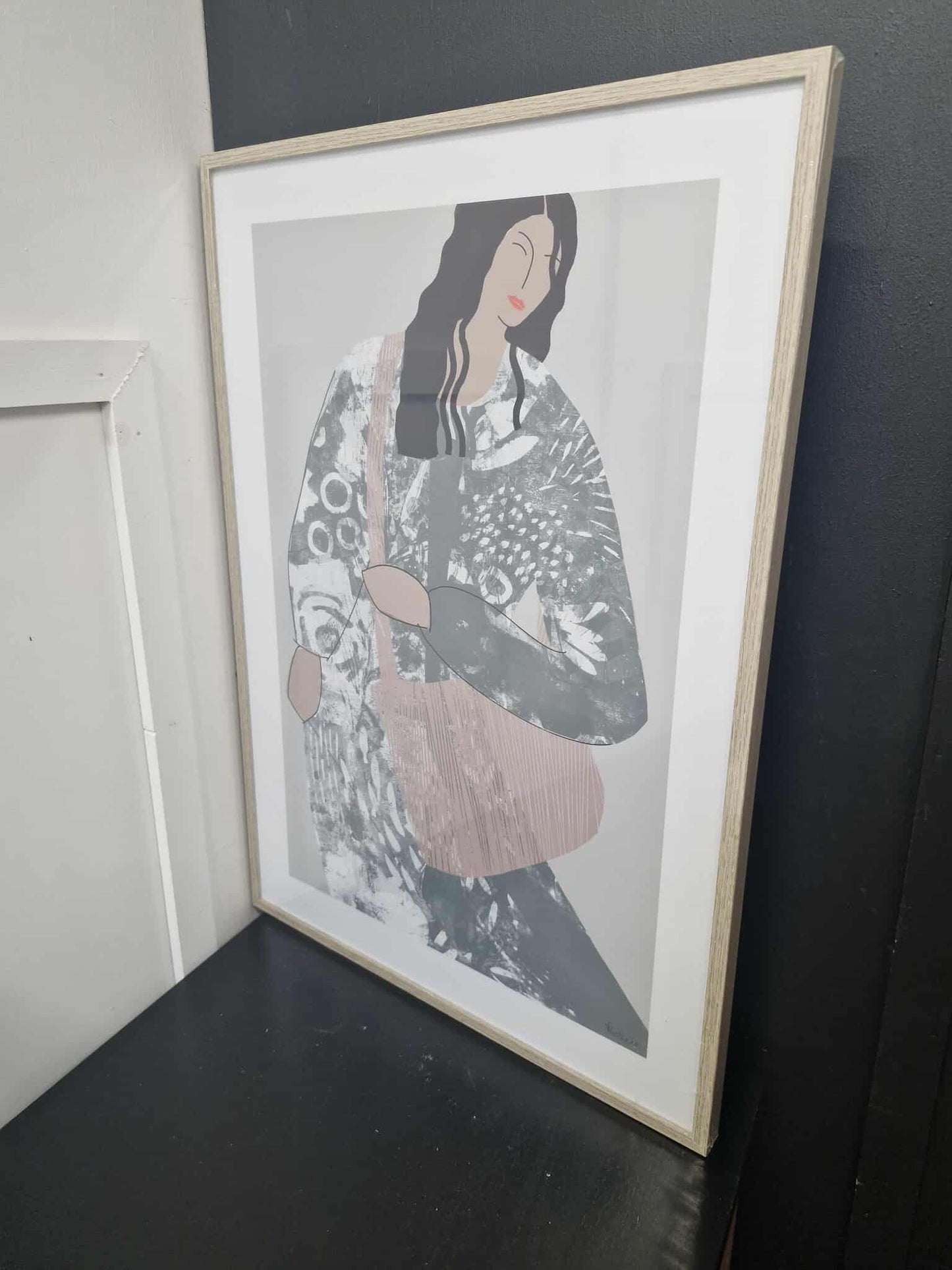 Pastel Woman Fashion Wall Art