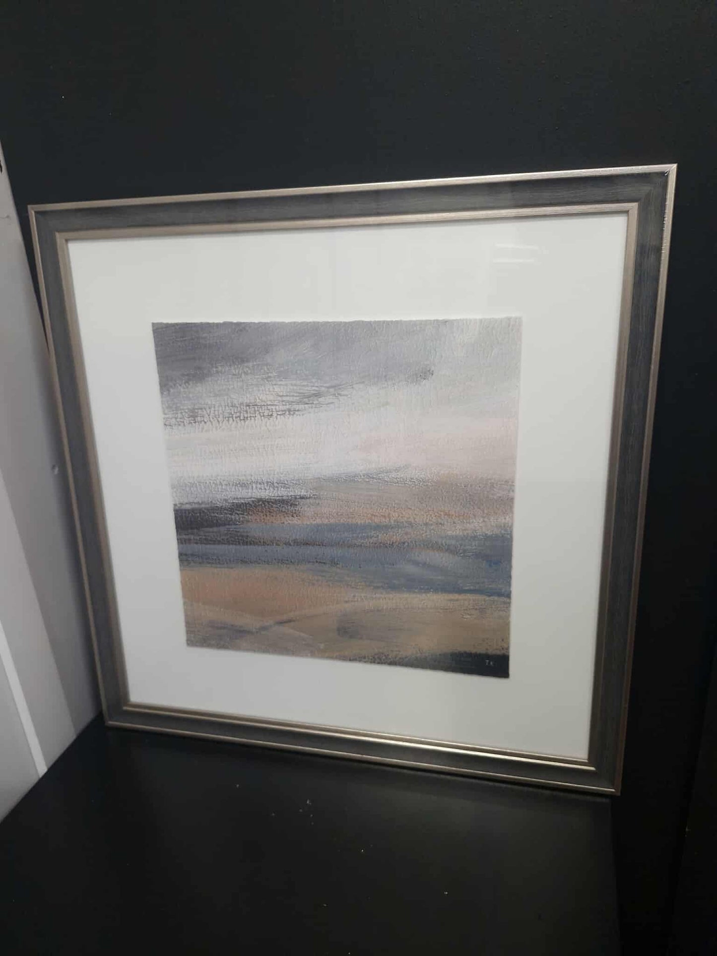 Abstract Landscape / Nature print / Square Frame Wall Art