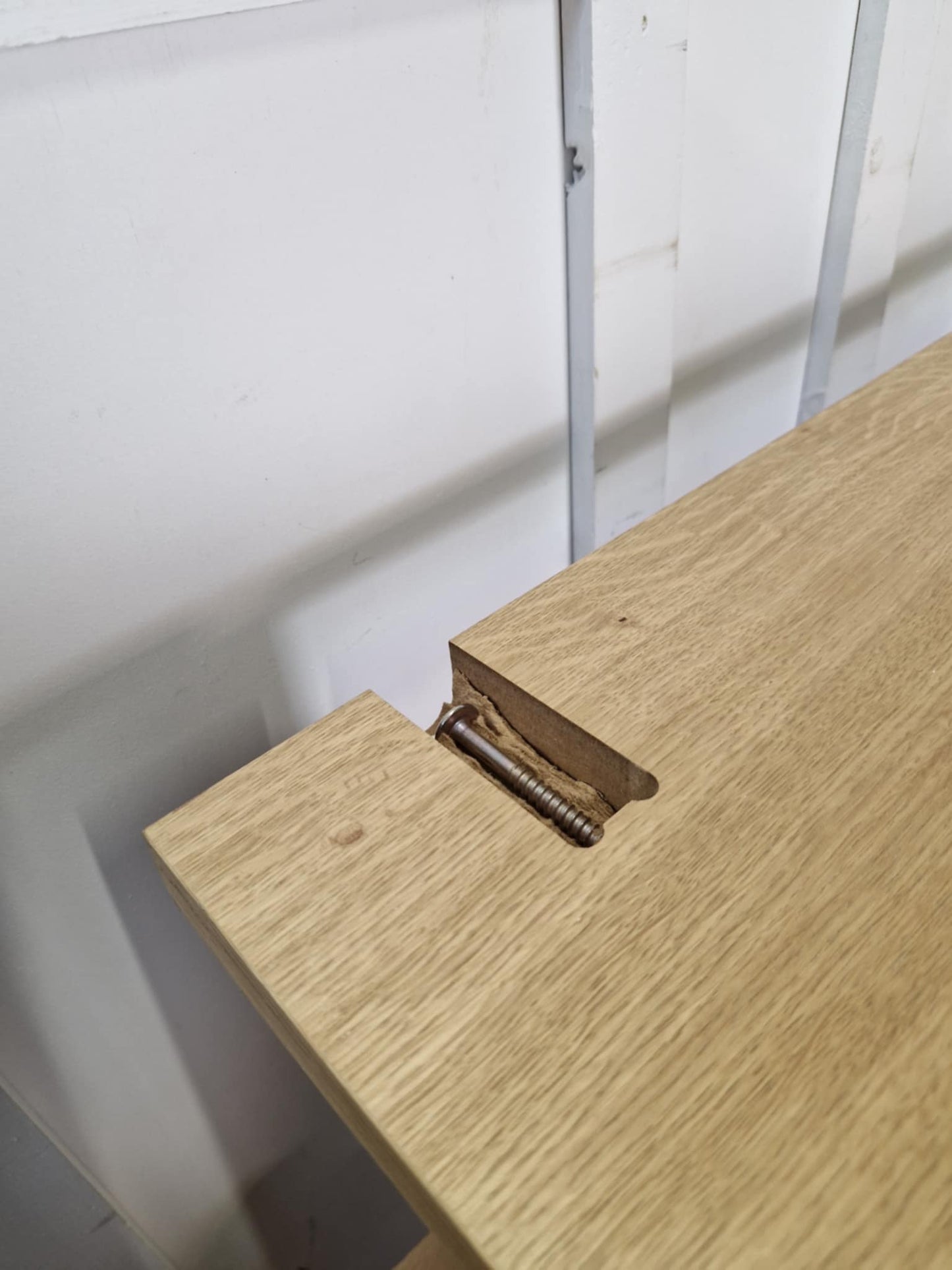 Large oak Shelving Display Unit