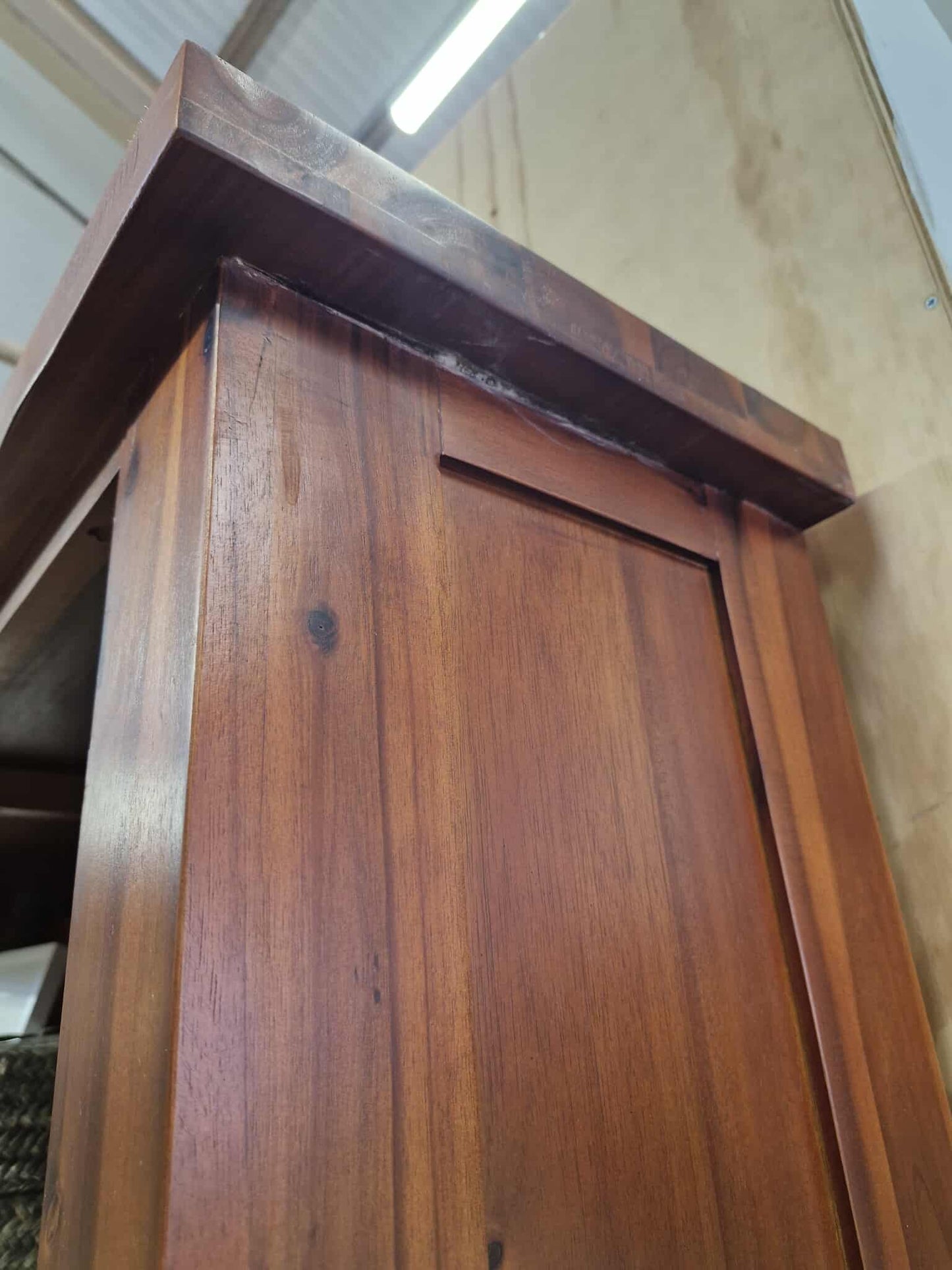 Large and Tall Dark wood Bookcase