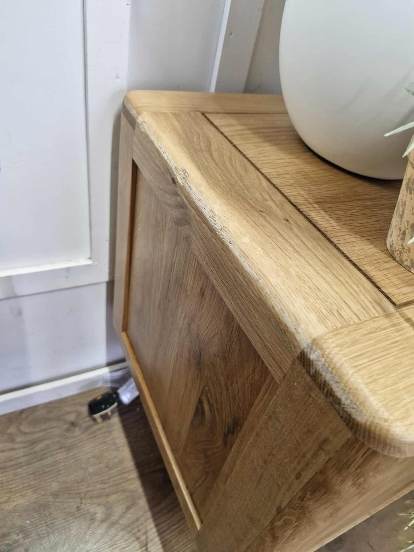 Solid Oak TV Stand / Oak Furnitureland
