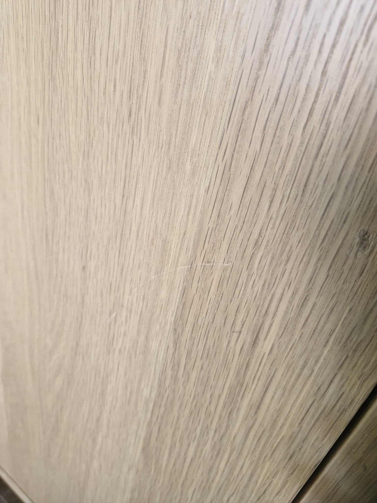 Oak Small Sideboard / Cabinet with Half Moon details