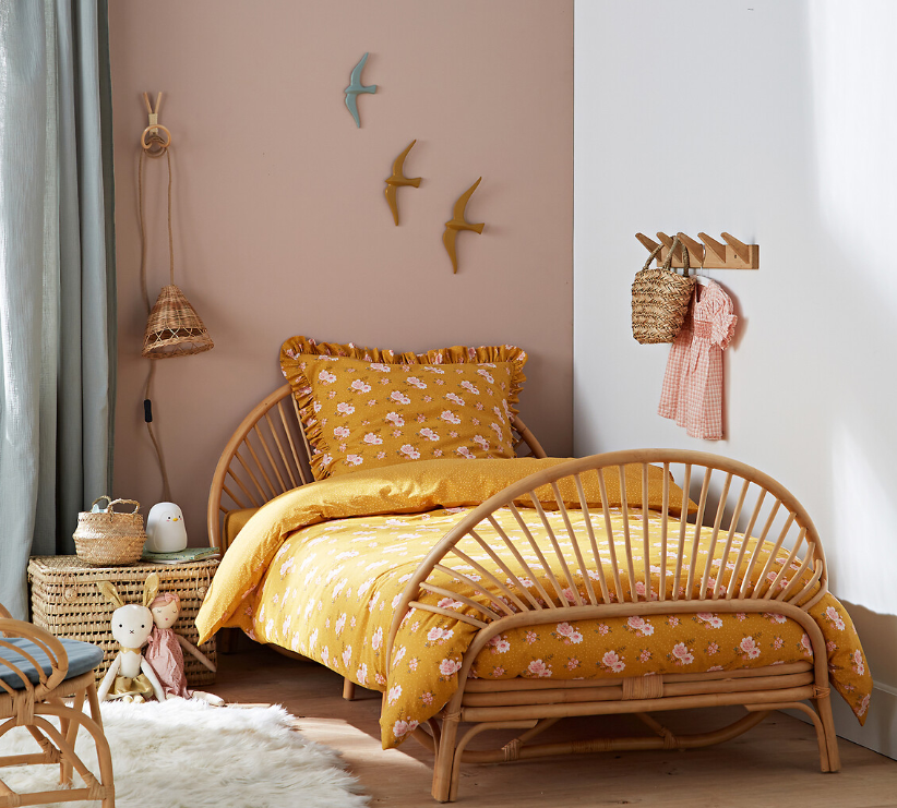 Single Rattan Bed / La Redoute Sielo RRP £649