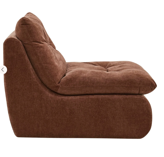 Burnt Orange / Rust Accent Chair / Armchair / Bedroom Lounge chair