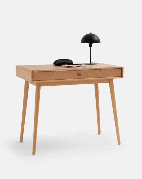 Oak Desk with Drawer