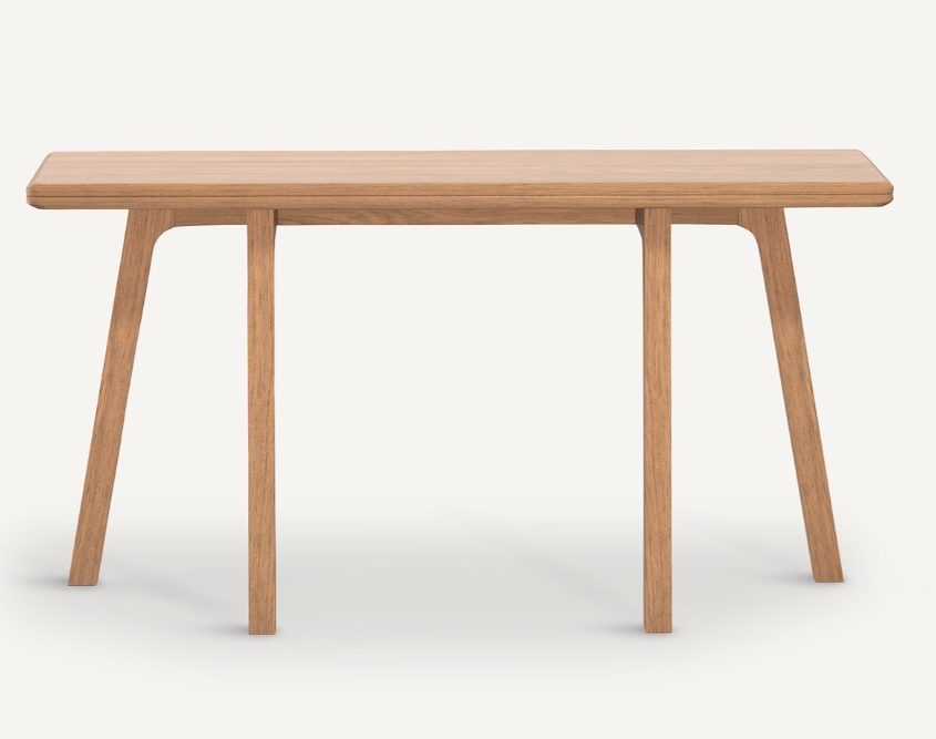 Oak Console Table Folding Dining Table 2-4 seater
