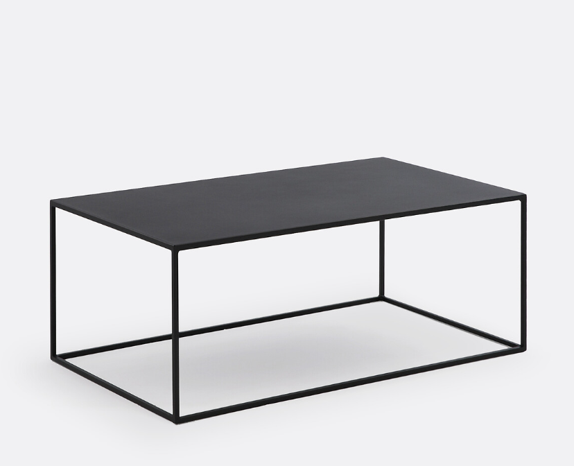 Black Metal Coffee Table / La Redoute Hiba